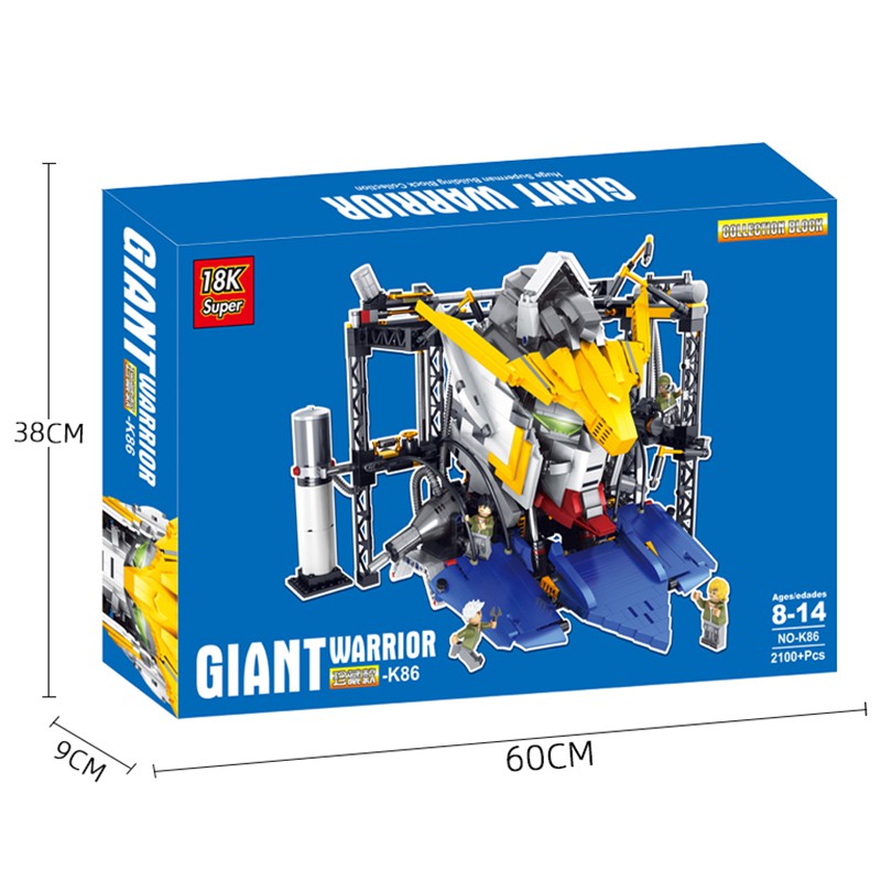 Đồ chơi Lắp ghép Mô hình Gundam Robot MOC Mobile Suit Gundam Founder Model Set K86 RX-93