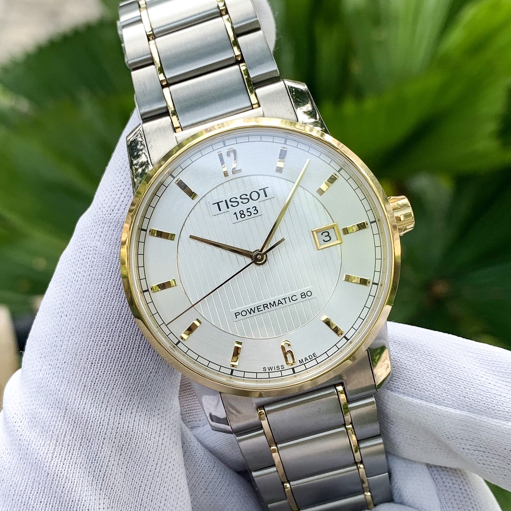 Đồng hồ nam Tissot Titanium powermatic 80 - T087.407.55.037.00 Men's Watch - Automatic - Kính Sapphire [ Chính hãng ]