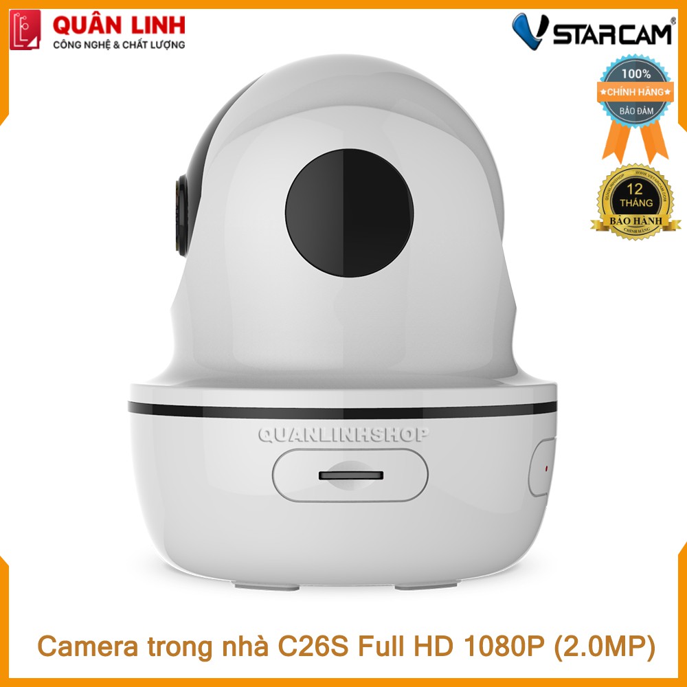 Camera Wifi IP Vstarcam C26s Full HD 1080P kèm thẻ 32GB | BigBuy360 - bigbuy360.vn