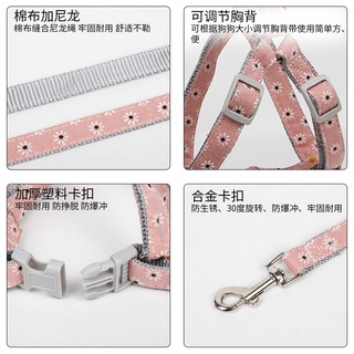 DÂY DẮT yếm 1.5cm cho chó mèo lớn