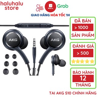 Tai nghe AKG S10 zin chính hãng cho S10 Plus S8, S9, Note 8, Note 9, S10, Note 10 nguyên seal tặng 4 núm phụ