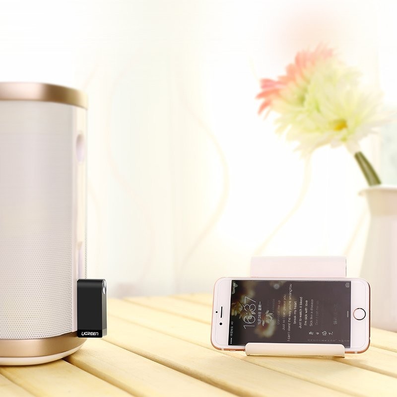 Thiết bị nhận âm thanh Bluetooth Music có hỗ trợ Mic cho Loa, Ô Tô Ugreen MM114 30348