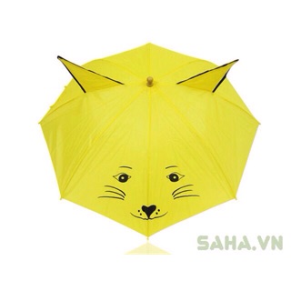 Dù tai mèo đi mưa cho bé
