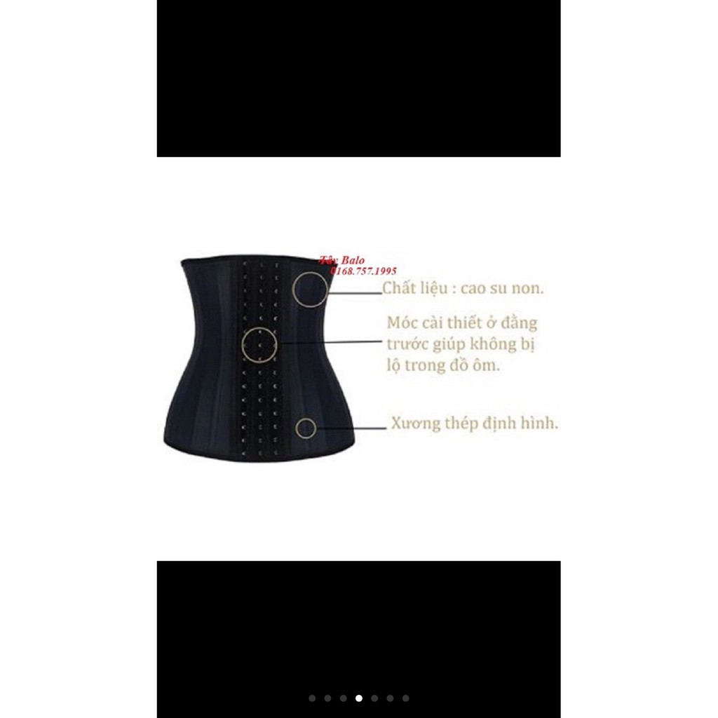 Đai Latex 9 xương định hình body - Giảm vòng eo siêu hiệu quả sau 1 tuần ( Hàng có sẵn đủ sz) | BigBuy360 - bigbuy360.vn