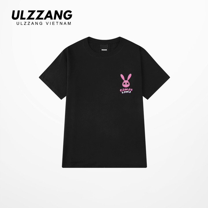 Áo thun tay lỡ ULZZANG cotton dáng unisex form rộng in hình cityzen