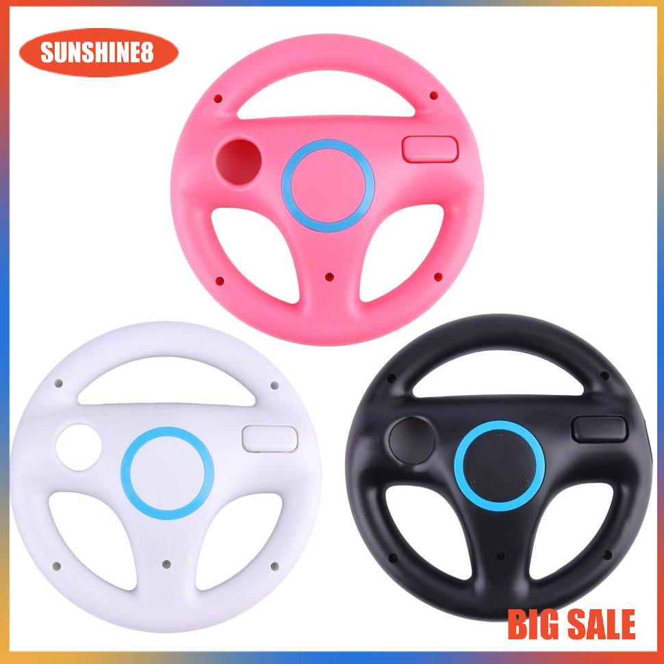 【SUN】Game Racing Steering Wheel for Nintend Wii Mario Kart Remote Controller