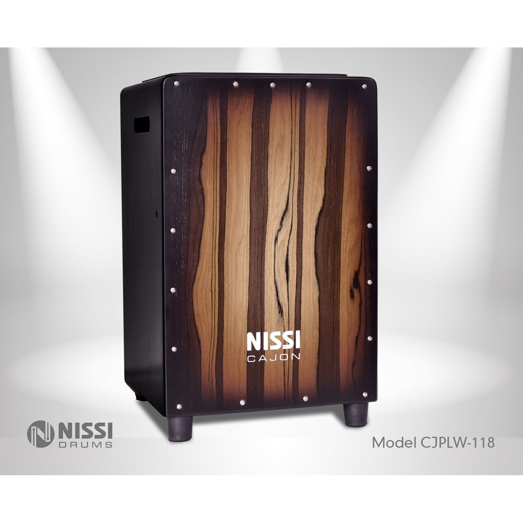 TRỐNG CAJON NISSI CJPLW-118 (ĐI SHOW)