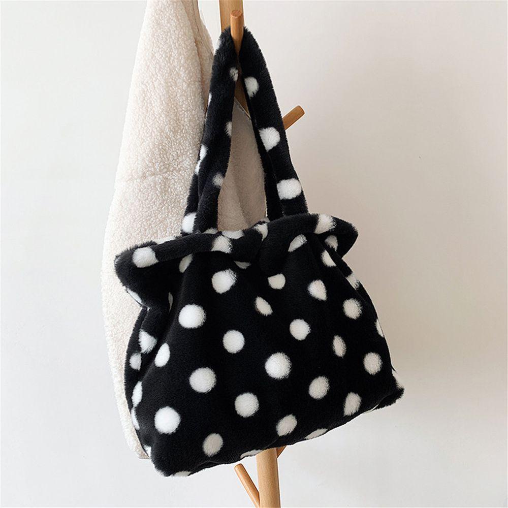 Túi Đeo Vai MIHAN1 Phủ Lông Nhân Tạo Kiểu Dáng Thời Trang Cho Nữ