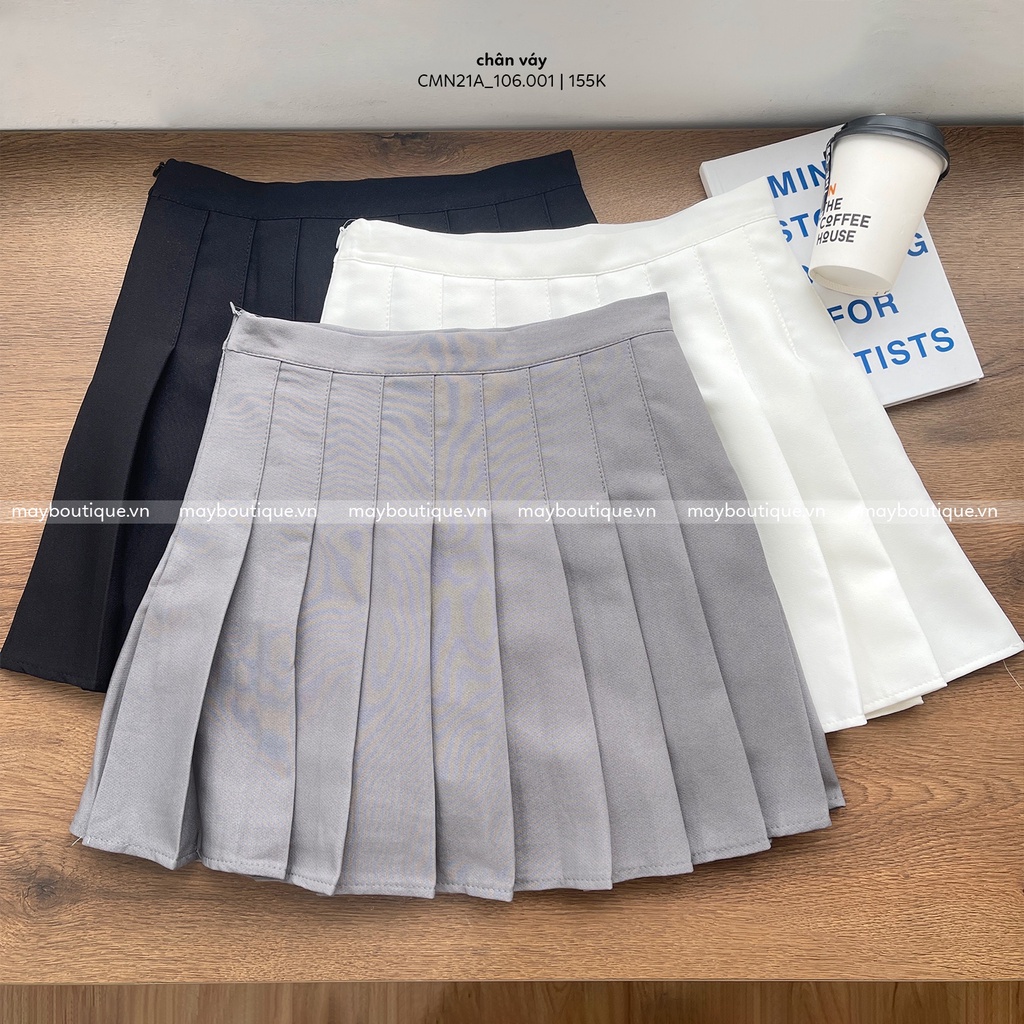 [HÀNG CÓ SẴN] Chân váy tennis xếp ly dáng ngắn phong cách Ulzzang CMN21A_106.001 (KÈM VIDEO) | BigBuy360 - bigbuy360.vn
