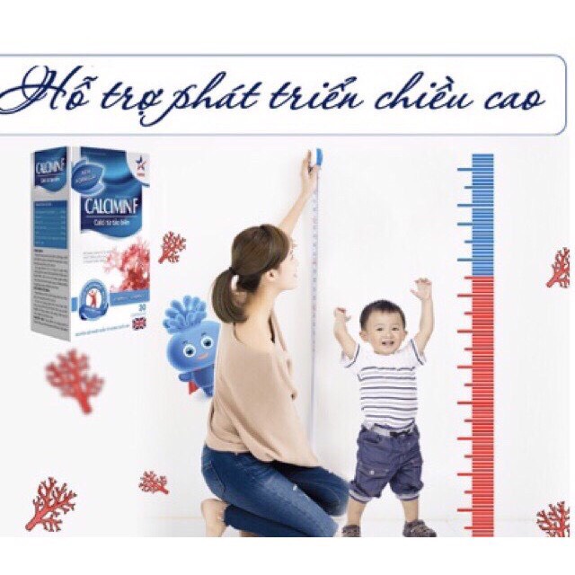 Calcimin F bổ sung canxi, d3, k2 hỗ trợ xương và răng chắc khỏe, tăng chiều cao