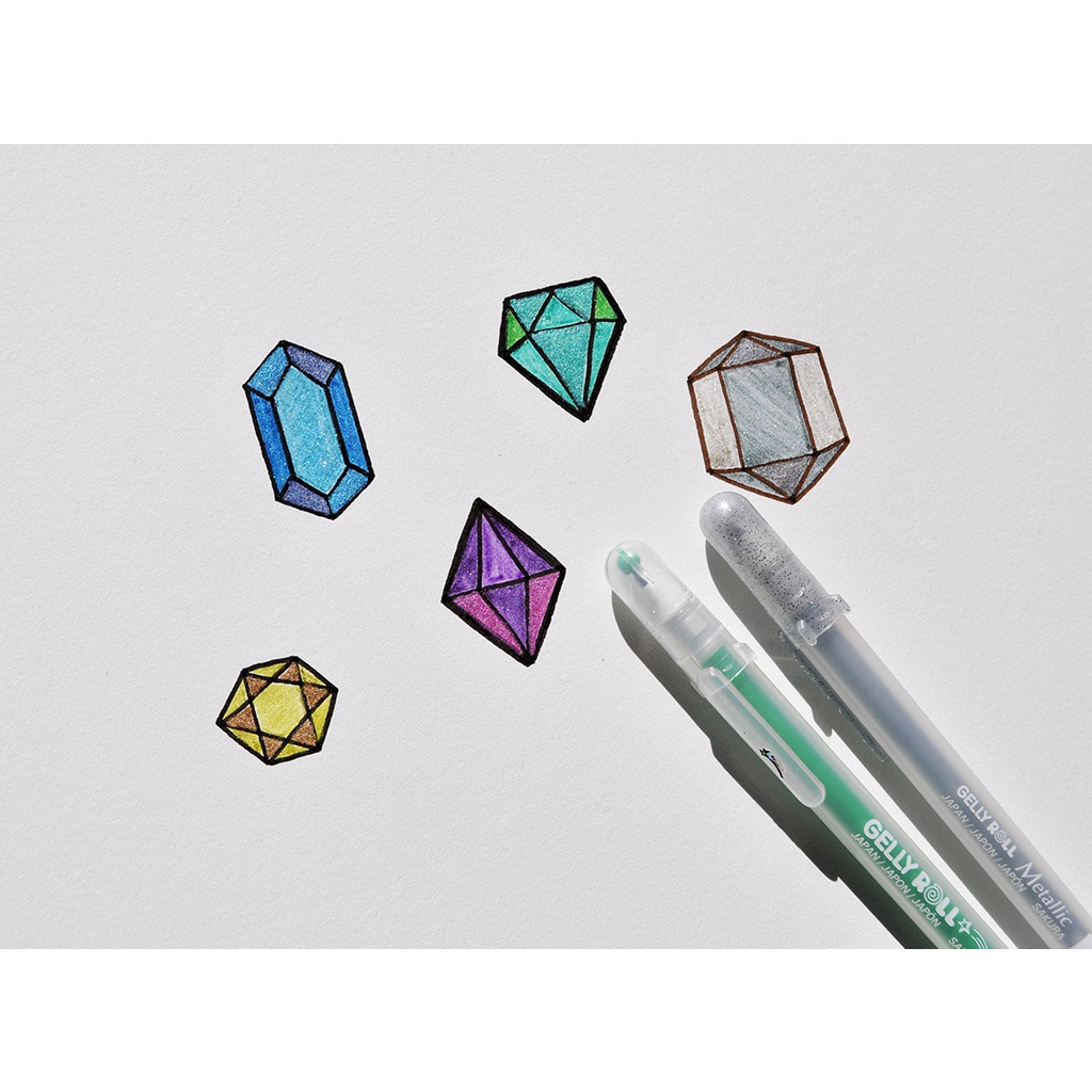 Bút bi Gel mực kim tuyến Sakura Gelly Roll Stardust - Ngòi 0.5mm