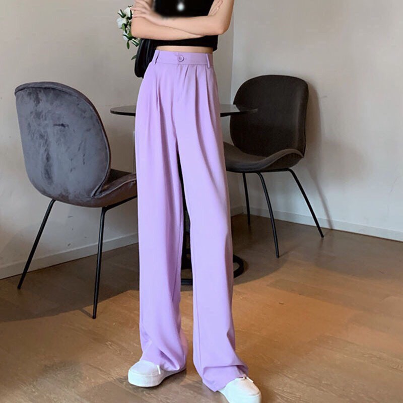 #Quần ống rộng culottes xuông dài 100cm