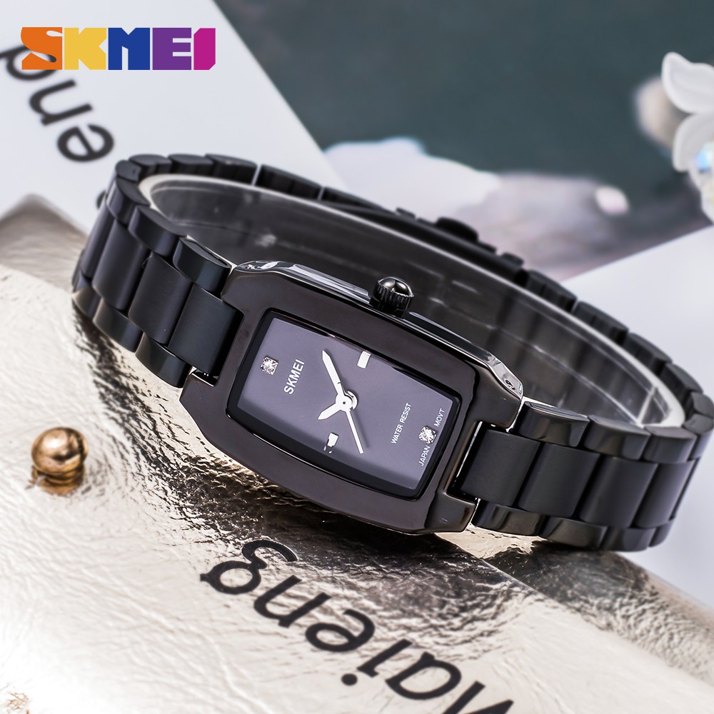 Skmei 1400 Fashion Ladies Quartz Watch Waterproof High Quality Stainless Steel Strap | BigBuy360 - bigbuy360.vn