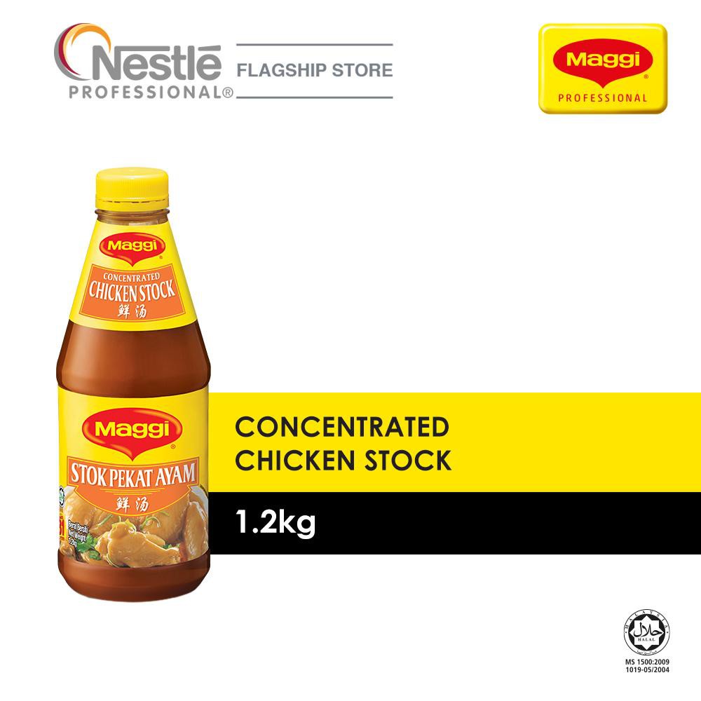 Sốt Cốt Gà Maggi Stock Pekat Ayam Sauce 1.2kg*6/ Nước Cốt Gà Concentrate Chicken Stock - NK Malaysia