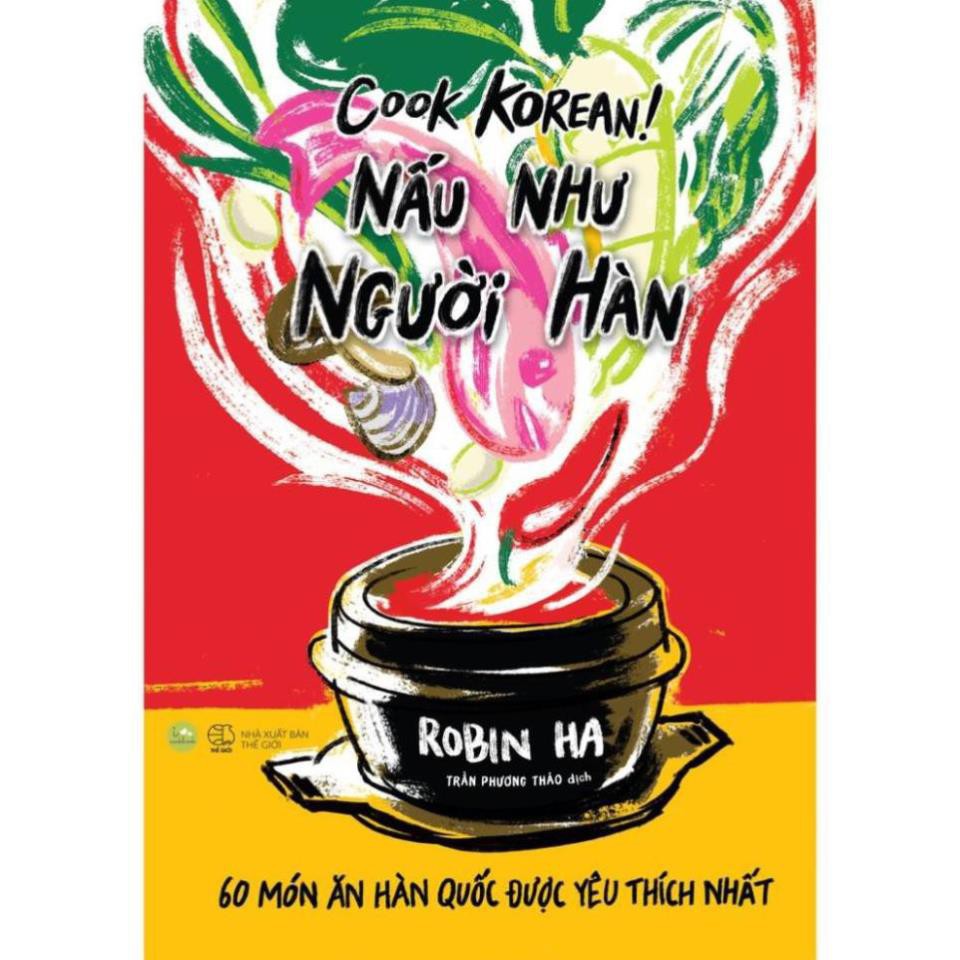 [Giao Nhanh] Sách - Cook Korean! Nấu Như Người Hàn [AZVietNam]