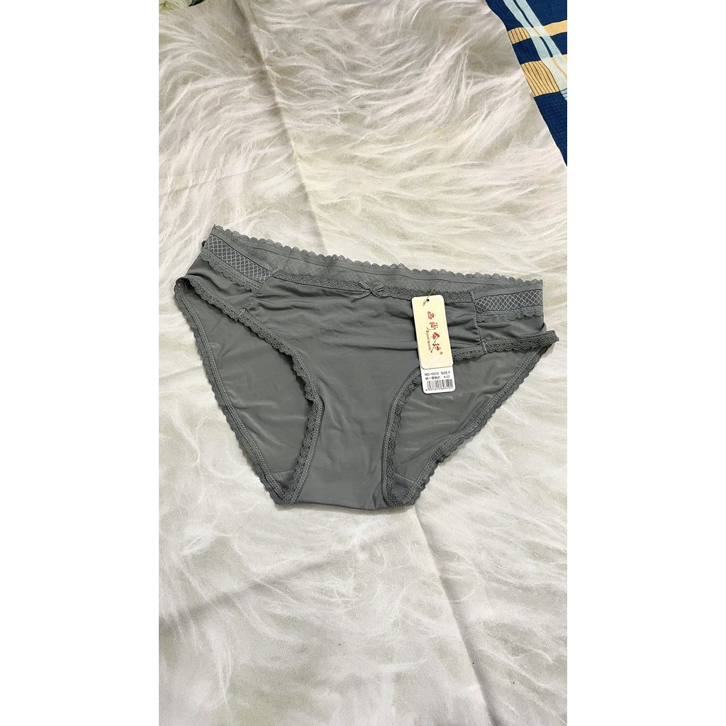 Quần Lót nữ COTTON Lạnh , Thoáng Mát , Viền Ren , Kháng Khuẩn , Đẩy mông tự nhiên