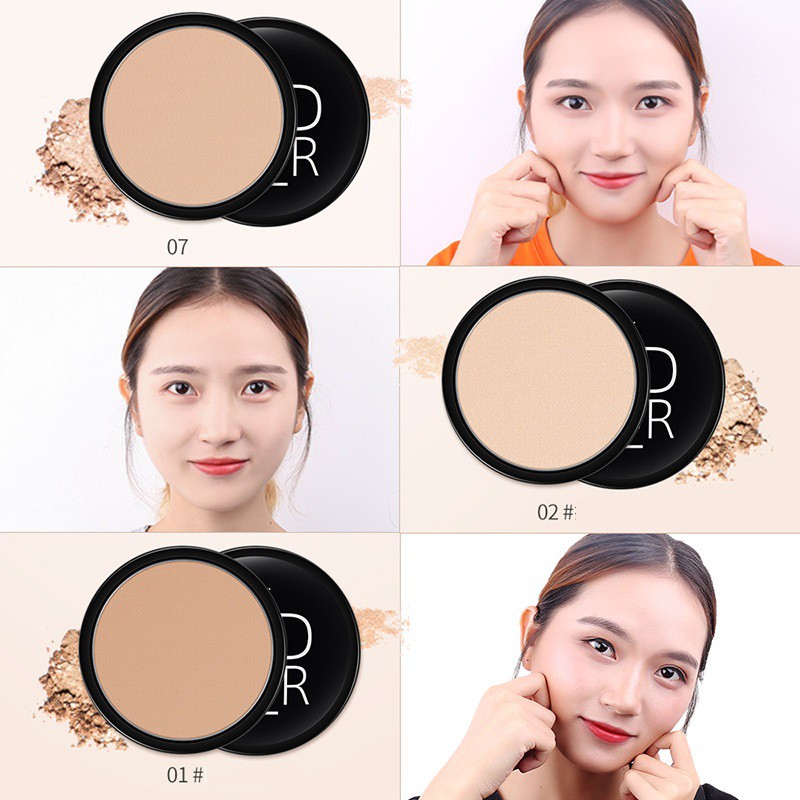 Phấn phủ kiềm dầu che khuyết điểm dạng nén Powder Beautiful -W166-C09T1