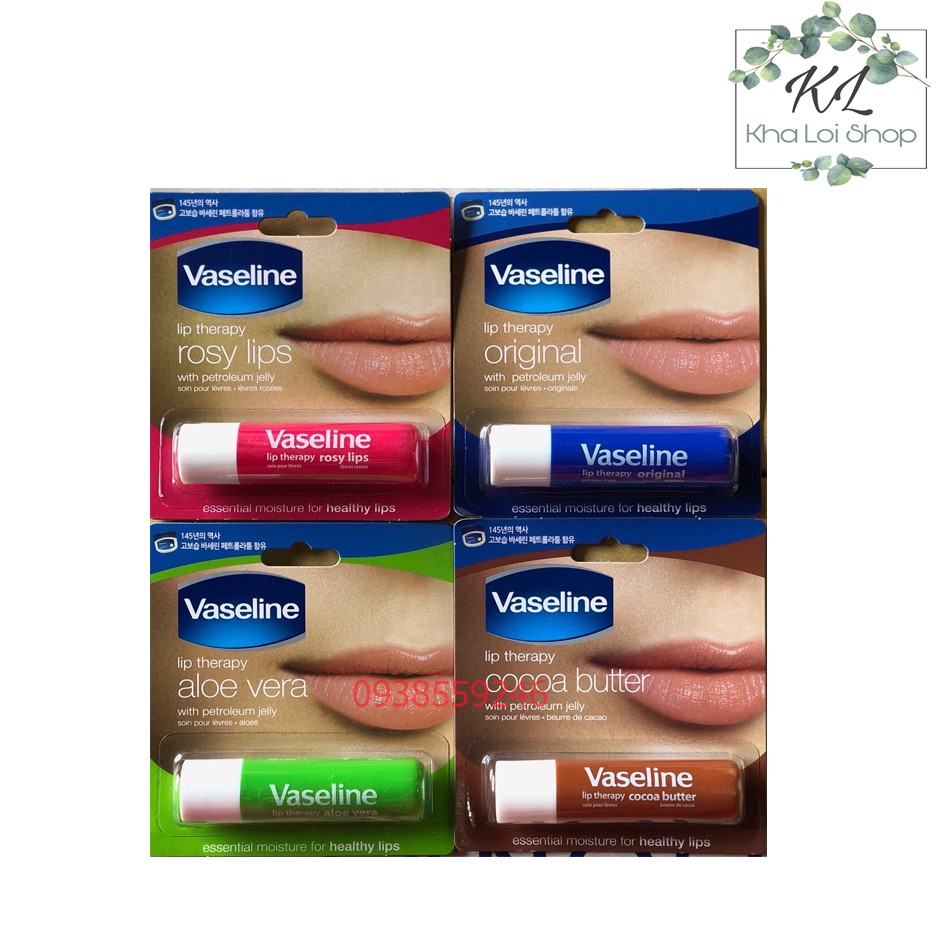 Son Dưỡng Môi Vaseline Dạng Thỏi Original 4.8g