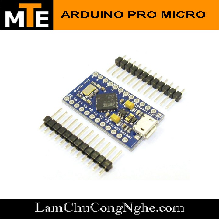 Mạch Arduino PRO MICRO 5V-16Mhz Atmega32U4 (board phát triển)