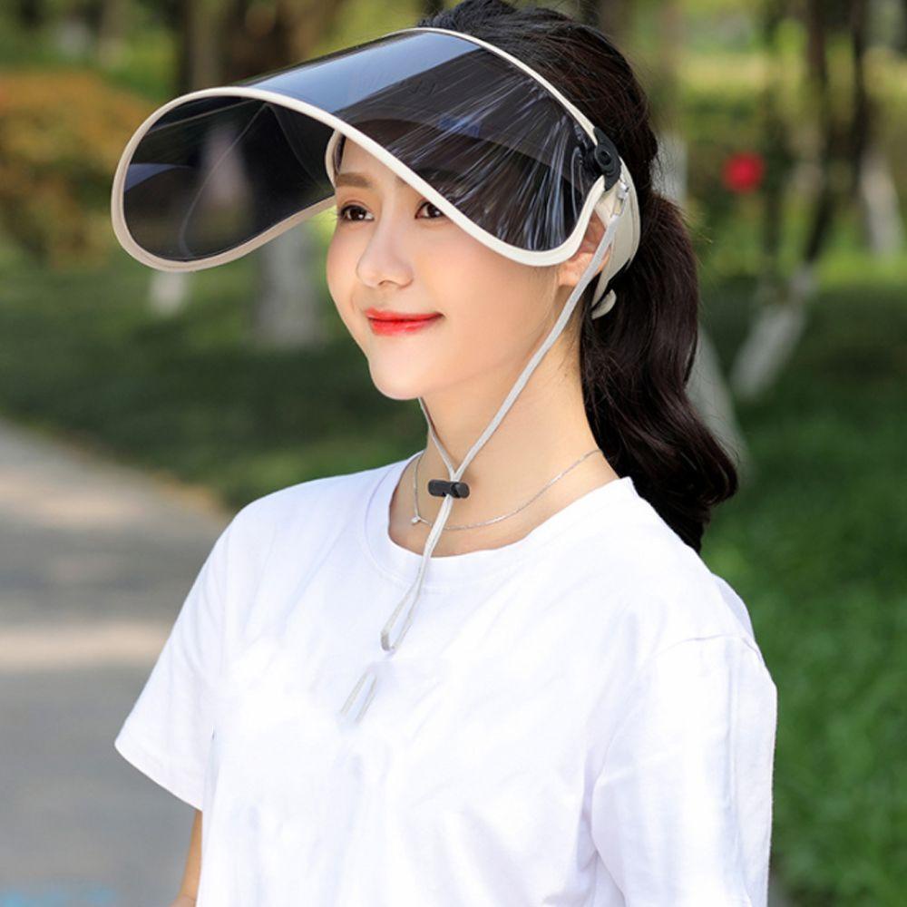 Mũ Chống Nắng Mùa Hè Có Tấm Che Mặt Bảo Vệ Có Thể Gập Gọn
