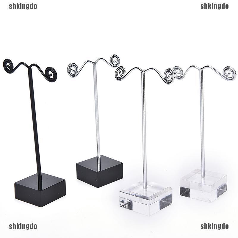 Giá treo trang sức; trưng bày hoa tai/ bông tai bằng Acrylic tiện dụng