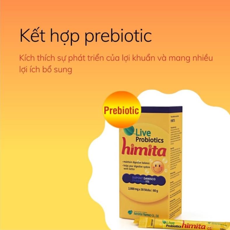 Men Vi Sinh Himita.Bổ Sung Men Giúp Hỗ Trợ Cân Bằng Hệ,Rối Loạn Hệ Tiêu Hóa Cho Bé