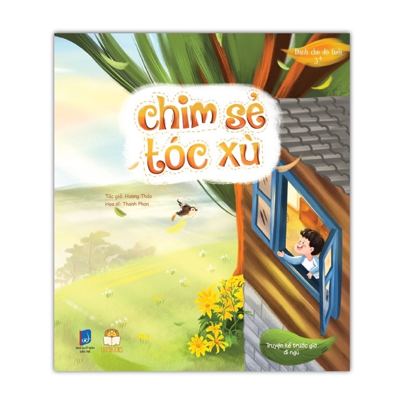 Sách thiếu nhi - Chim sẻ tóc xù Lionbooks - Dành cho bé độ tuổi 3+