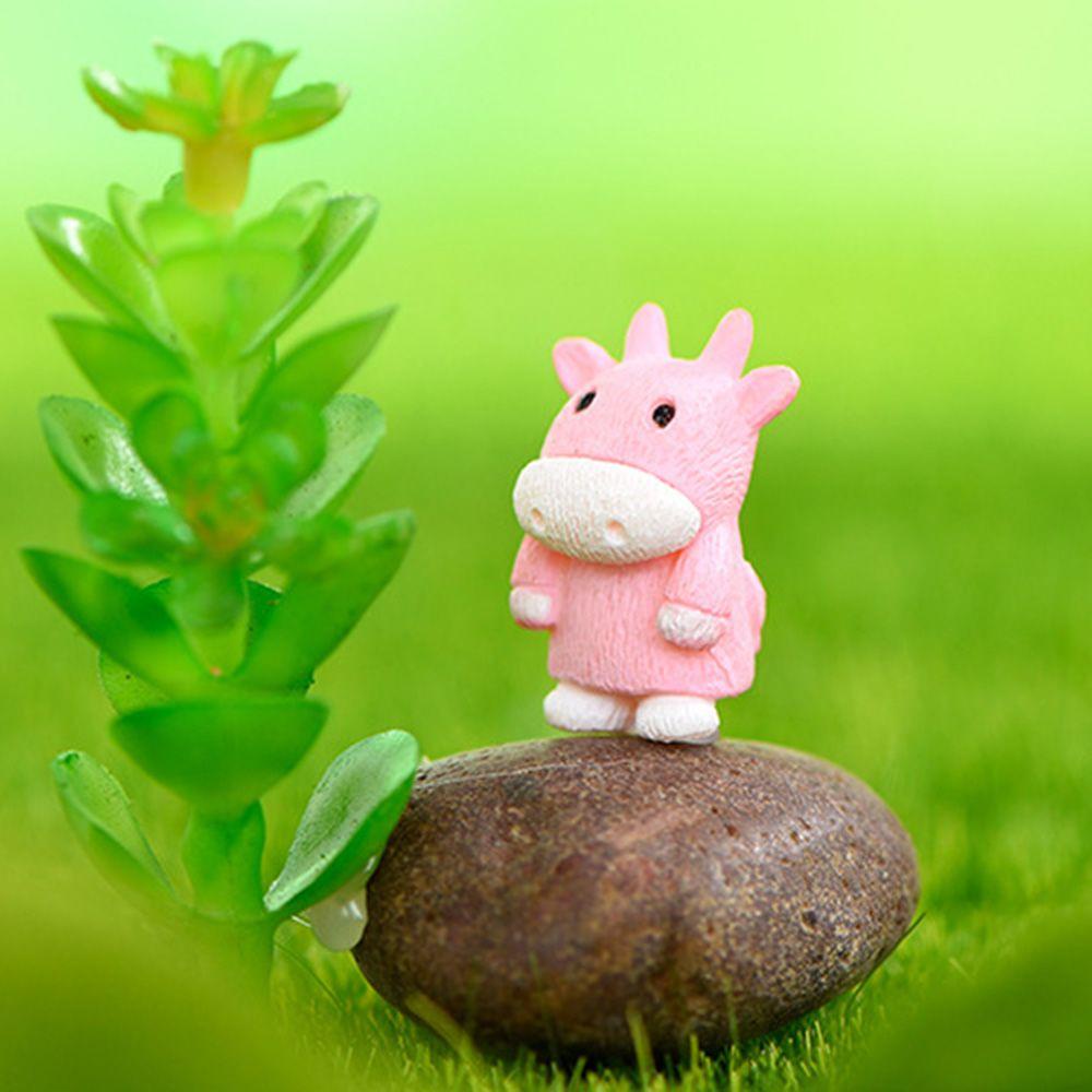 Mô Hình Bò Sữa Hoạt Hình Trang Trí Bàn Làm Việc