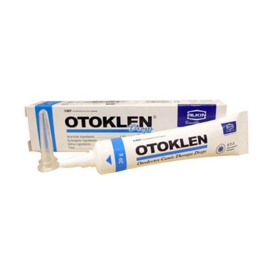 Tuýp nhỏ tai OTOKLEN 20g cho chó mèo - Hỗ trợ Trị Ngứa tai Viêm tai Hôi tai Nấm tai Ve