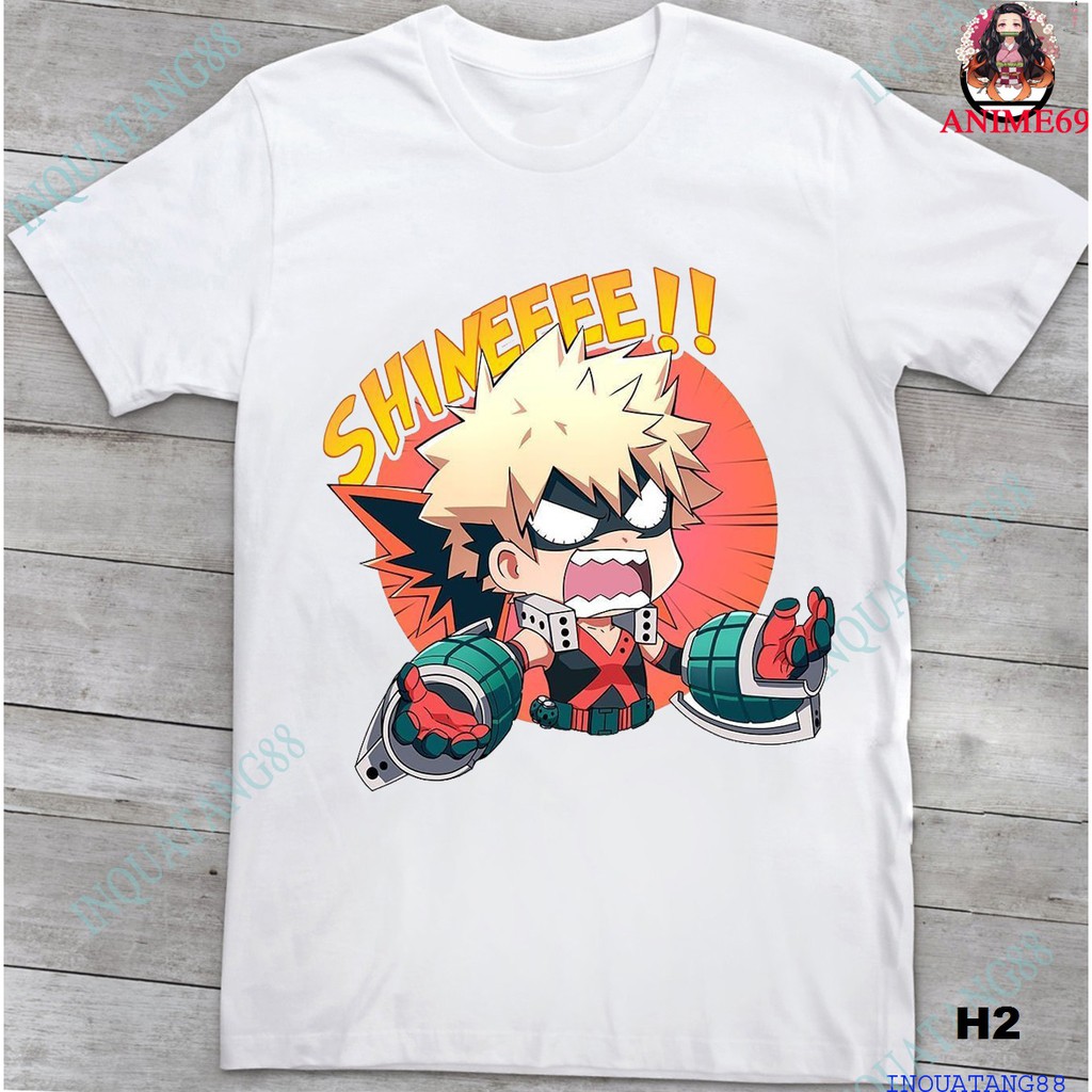 Áo thun nam nữ- My Hero Academia