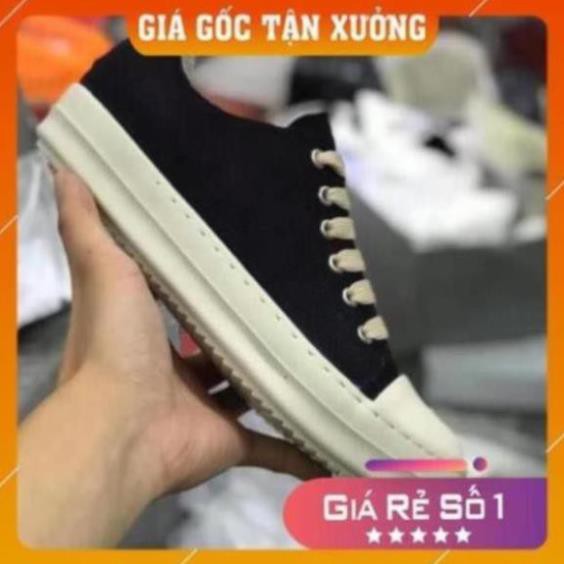 [Sale 3/3] [ 💝 GIÁ SALE] Giày rick owen cổ thấp 🌟  R🔥E🔥P 1:1 VN đế thơm Full box + Bill Sale 11