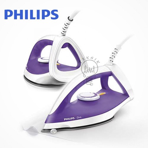 Bàn Ủi Sắt Màu Tím Philips Diva Gc122 Slp0100206Ab