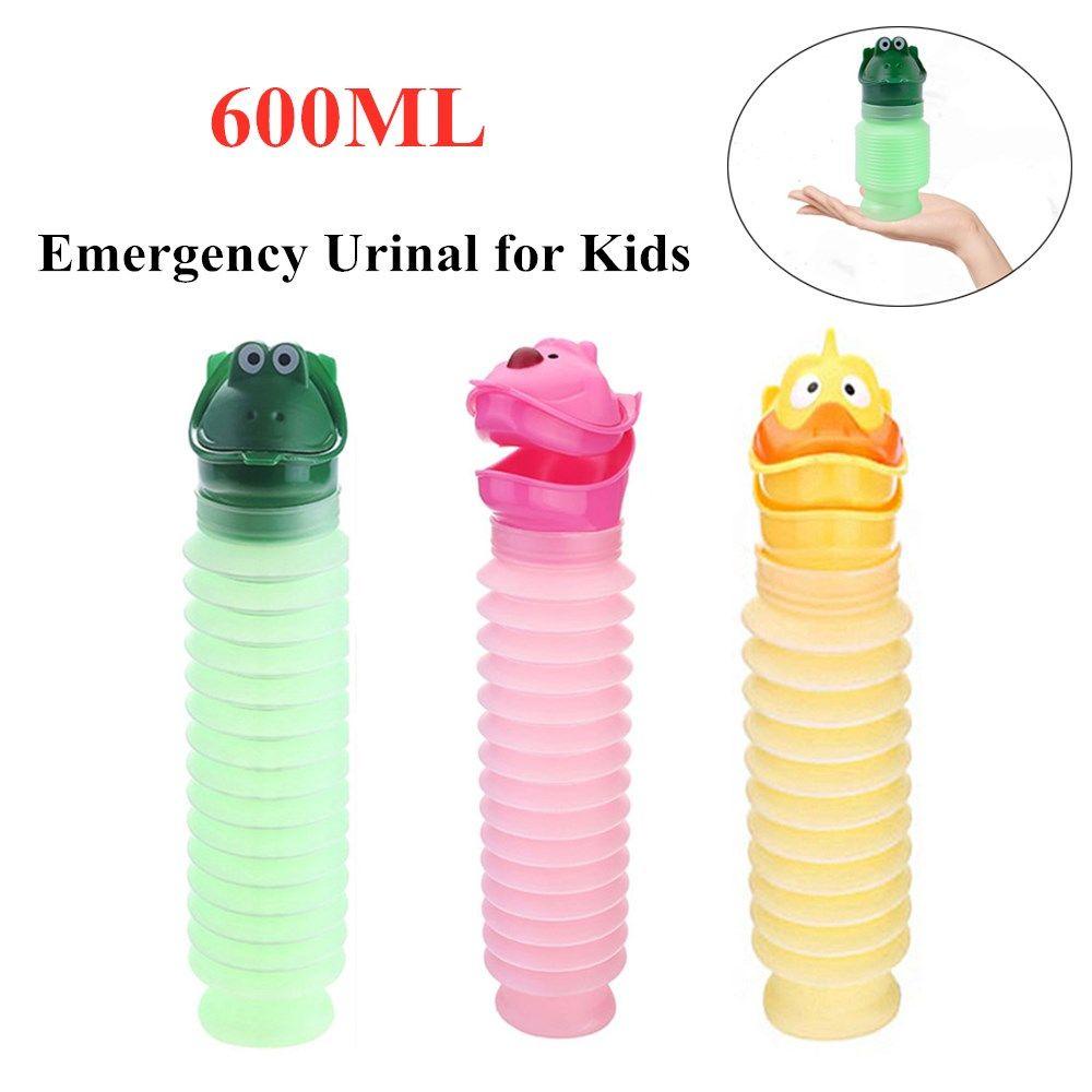 Bình Đi Vệ Sinh Khẩn Cấp Kiểu Hoạt Hình Kèm Phễu Tiện Dụng Mang Theo Du Lịch / Dã Ngoại