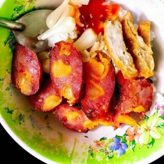 1kg Lạp xưởng trứng muối