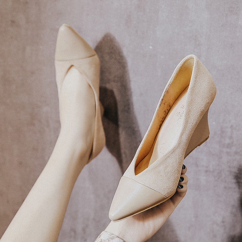 Giày đế xuồng cao 8cm size 34/40 130520