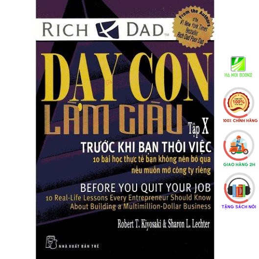 Sách -  Dạy Con Làm Giàu (Tập 10) - NXB trẻ