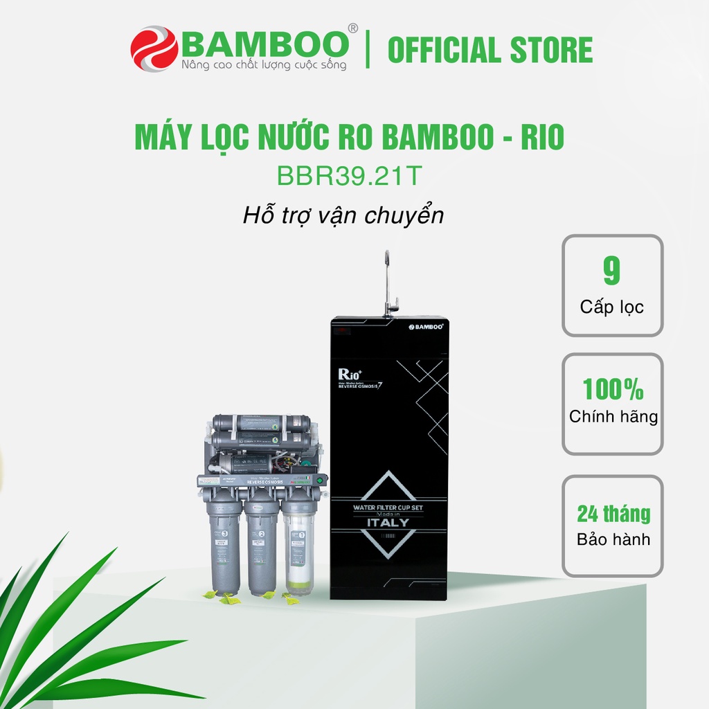 Máy lọc nước RO Bamboo Rio 9 cấp lọc