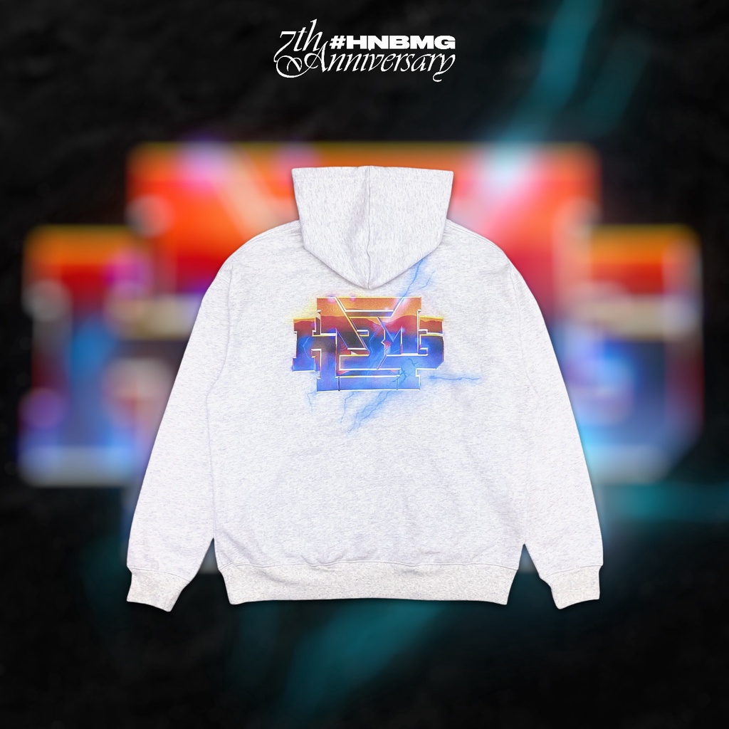 HNBMG 7TH ANNIVERSARY MAIN LOGO HOODIES