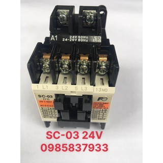 Khởi động từ SC-03 24V Fuji Nhật dùng điều khiển thiết bị nâng hạ an toàn hiệu quả