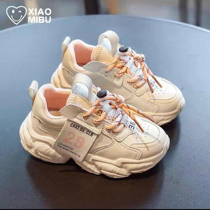 Giày Thể Thao Đế Mềm Chống Nước Thời Trang Xuân Thu 2023 Cho Bé