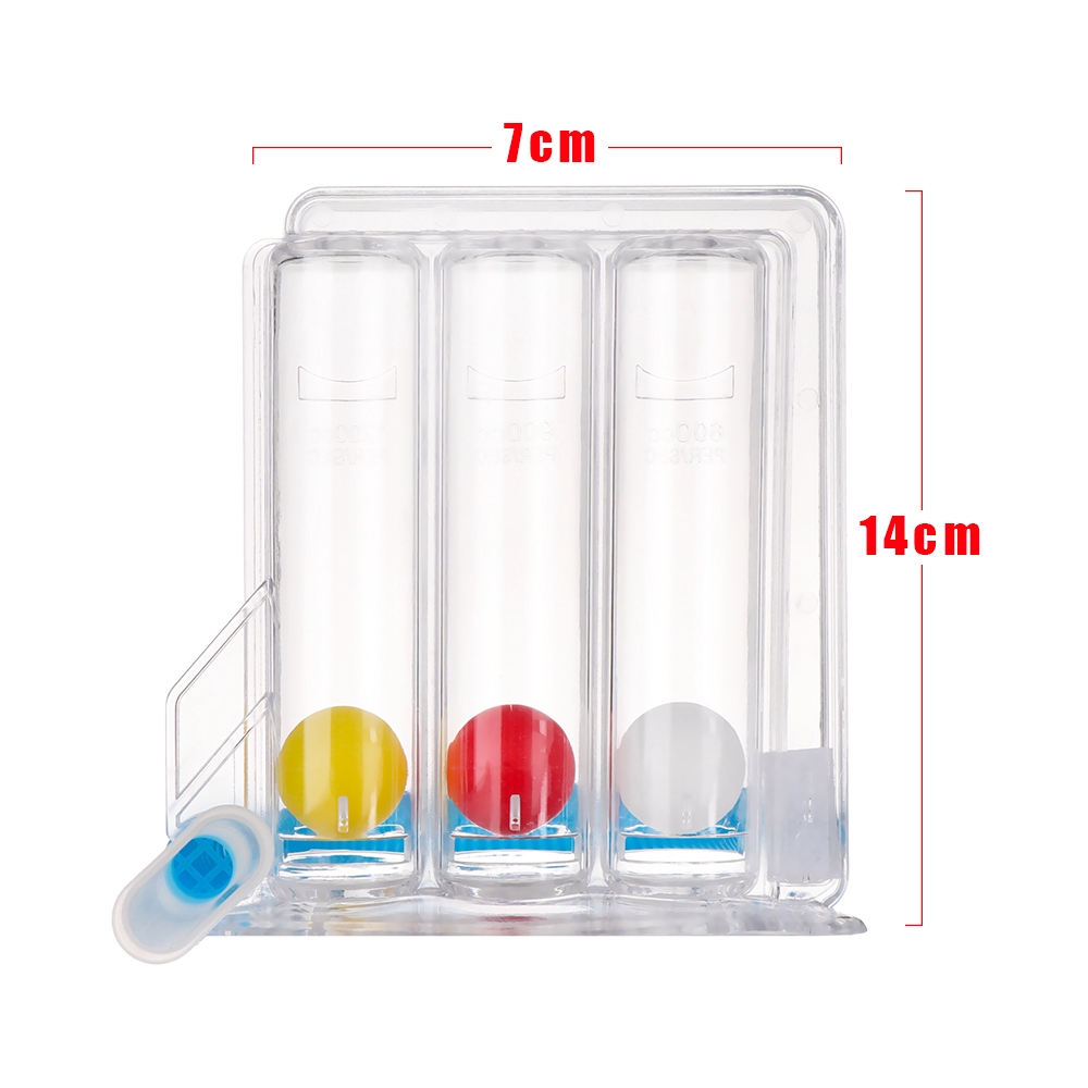 Bộ dụng cụ 3 banh thổi tập luyện lấy hơi dài cho phổi chất lượng cao