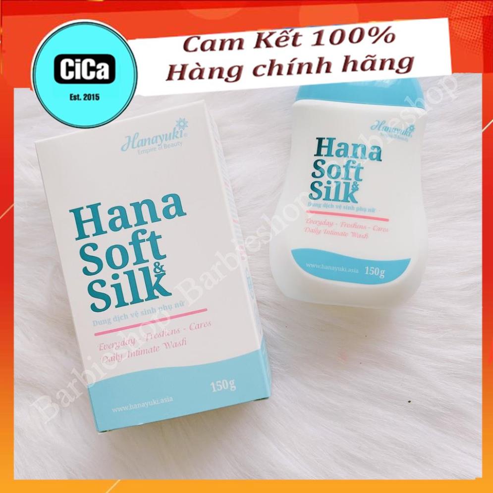 Dung Dịch Vệ Sinh Phụ Nữ Hana Yuki Hana Soft Silk + VB Soft Silk Mẫu Mới-Cica Cosmetic