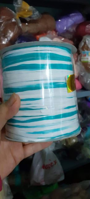 Sợi cọ Raffia màu loang