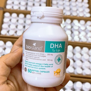 Bioisland DHA hỗ trợ trí não cho bé