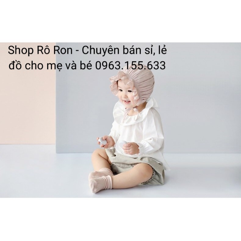 Mũ bèo thô đũi - Mũ vải cho bé - Shoproron