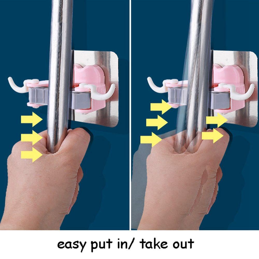 Giá Đỡ Cây Lau Nhà Gắn Tường Đa Năng Tiện Dụng