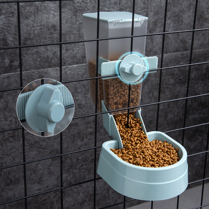 Hộp đựng thức ăn/nước uống tự động chất lượng cao có móc treo tiện dụng cho thú cưng