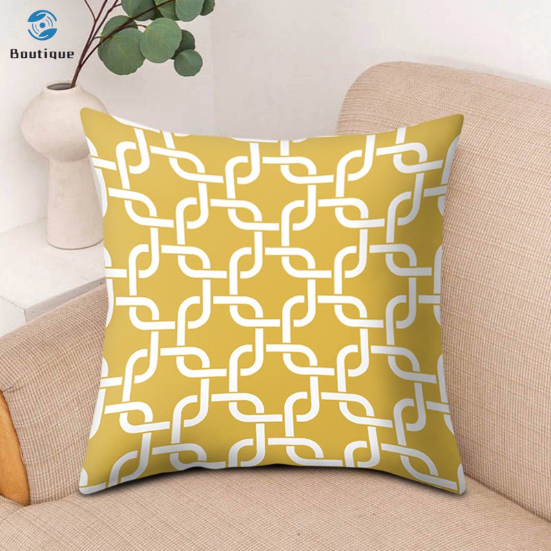 ✿♥▷ Cushion Cover 45x45cm Minimalist Fashion Soft Nordic Style For Office Car Cafe