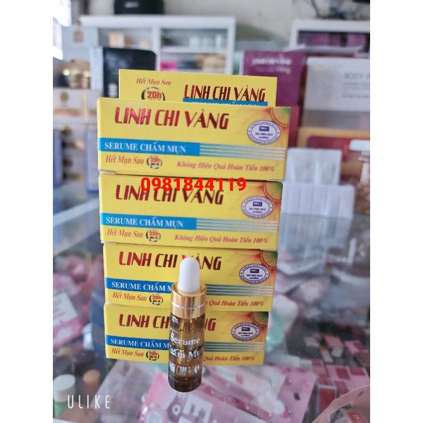 Serum chấm mụn linh chi vàng 10ml
