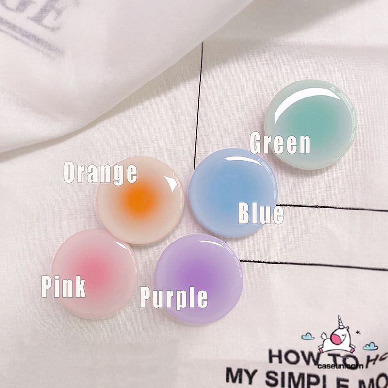 Giá đỡ điện thoại bằng nhựa epoxy màu gradient có thể gấp gọn tiện dụng